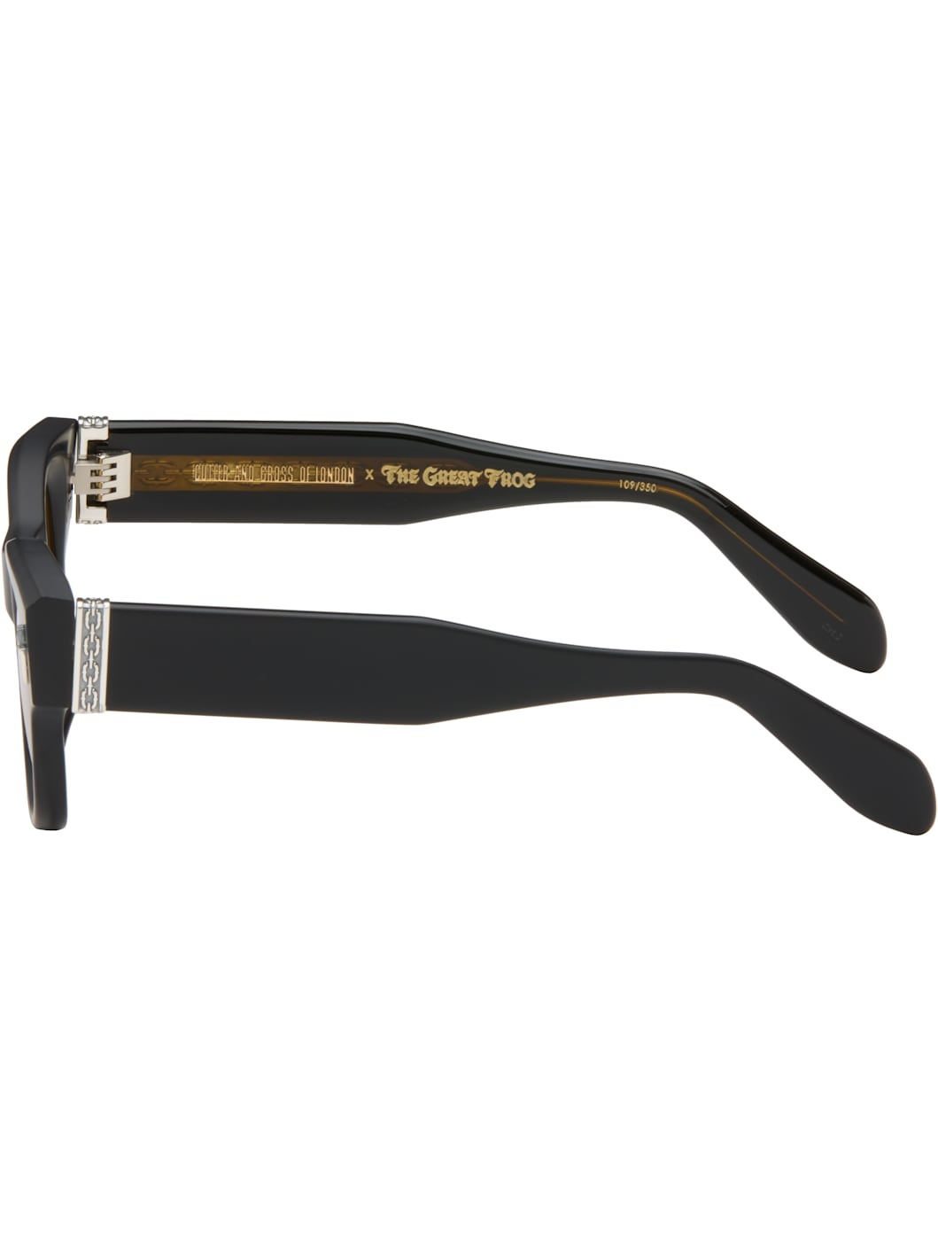 Black The Great Frog Edition Halen Square Sunglasses - 3
