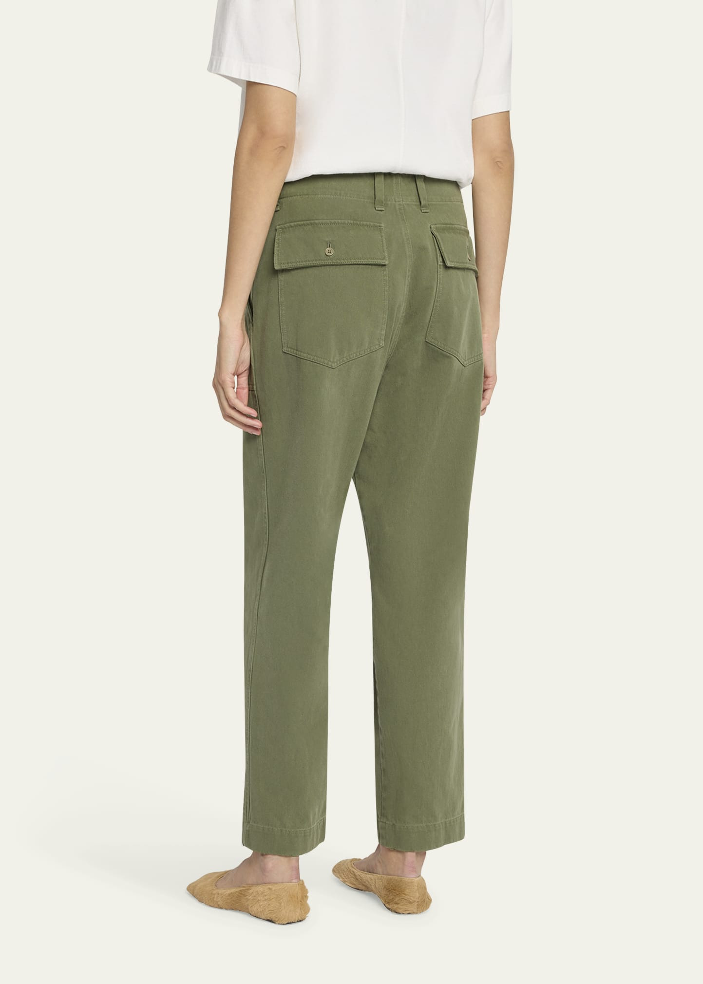 Vendula Mid-Rise Cargo Pants - 3