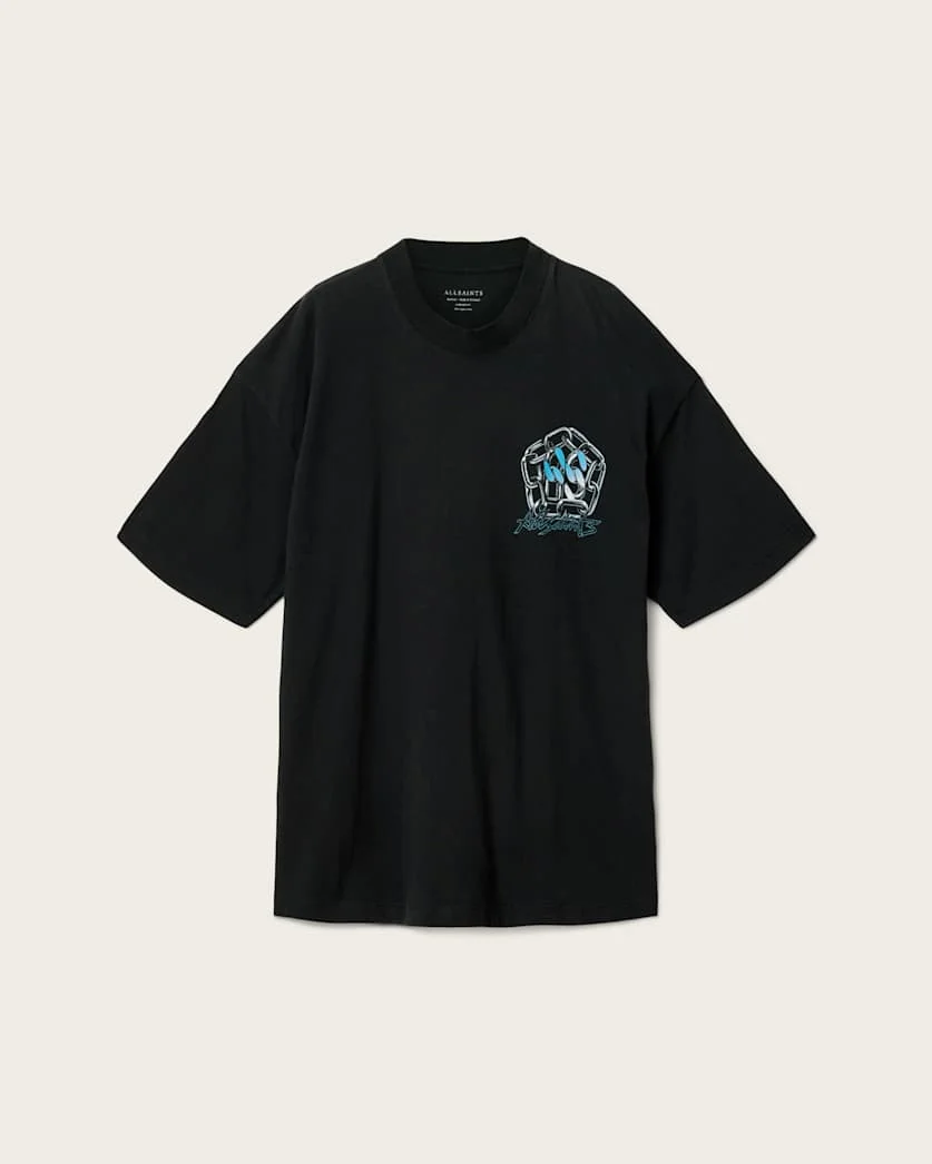 AFFIX SHORT SLEEVE OVERSIZED T-SHIRT - 1
