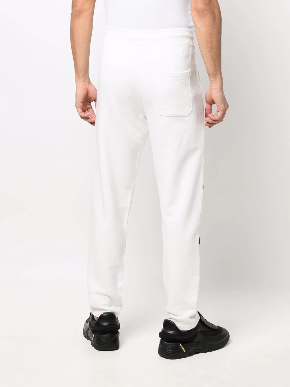 motif-print track pants - 4