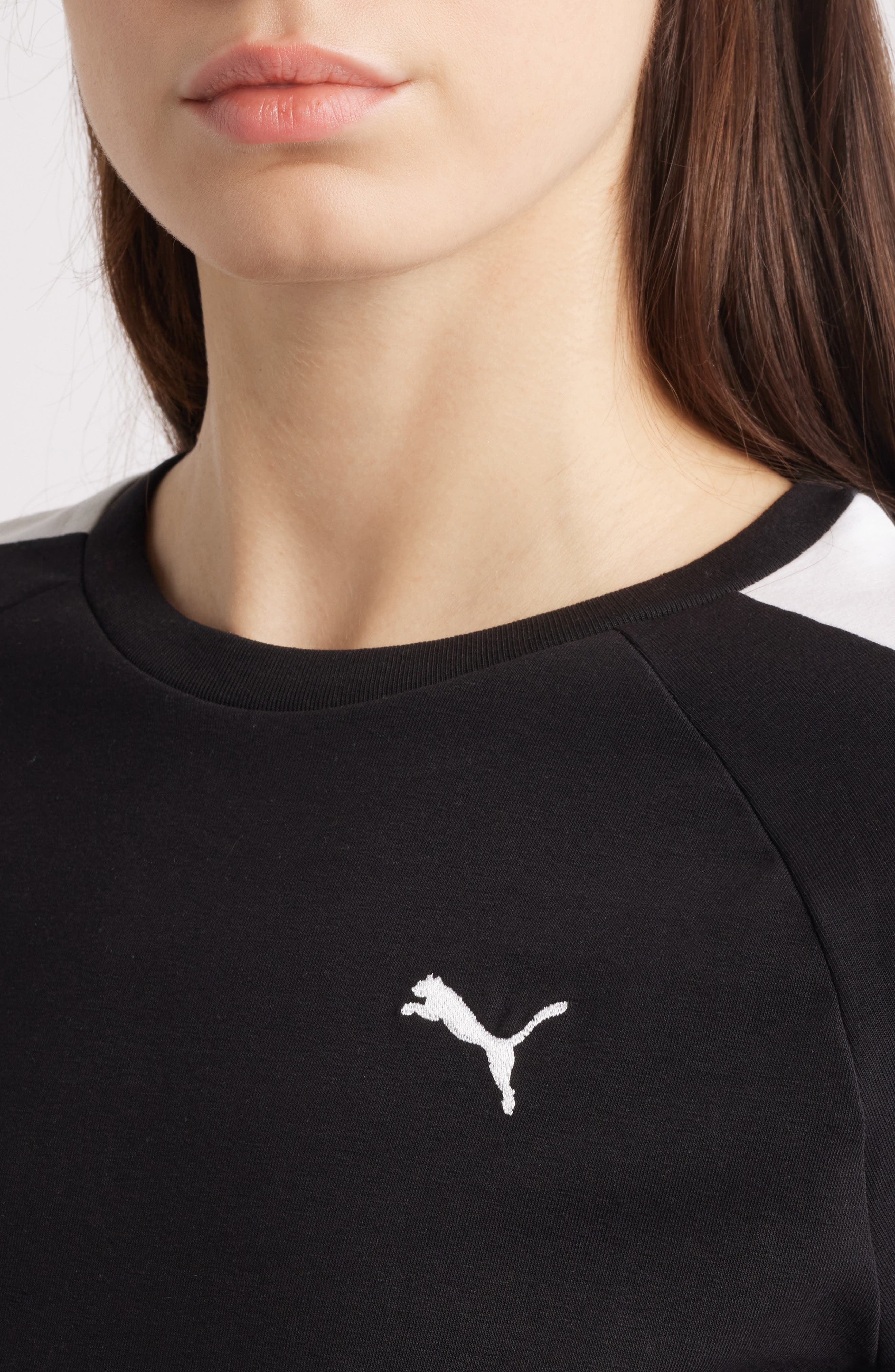 PUMA Logo Baby T-Shirt in Puma Black at Nordstrom - 4