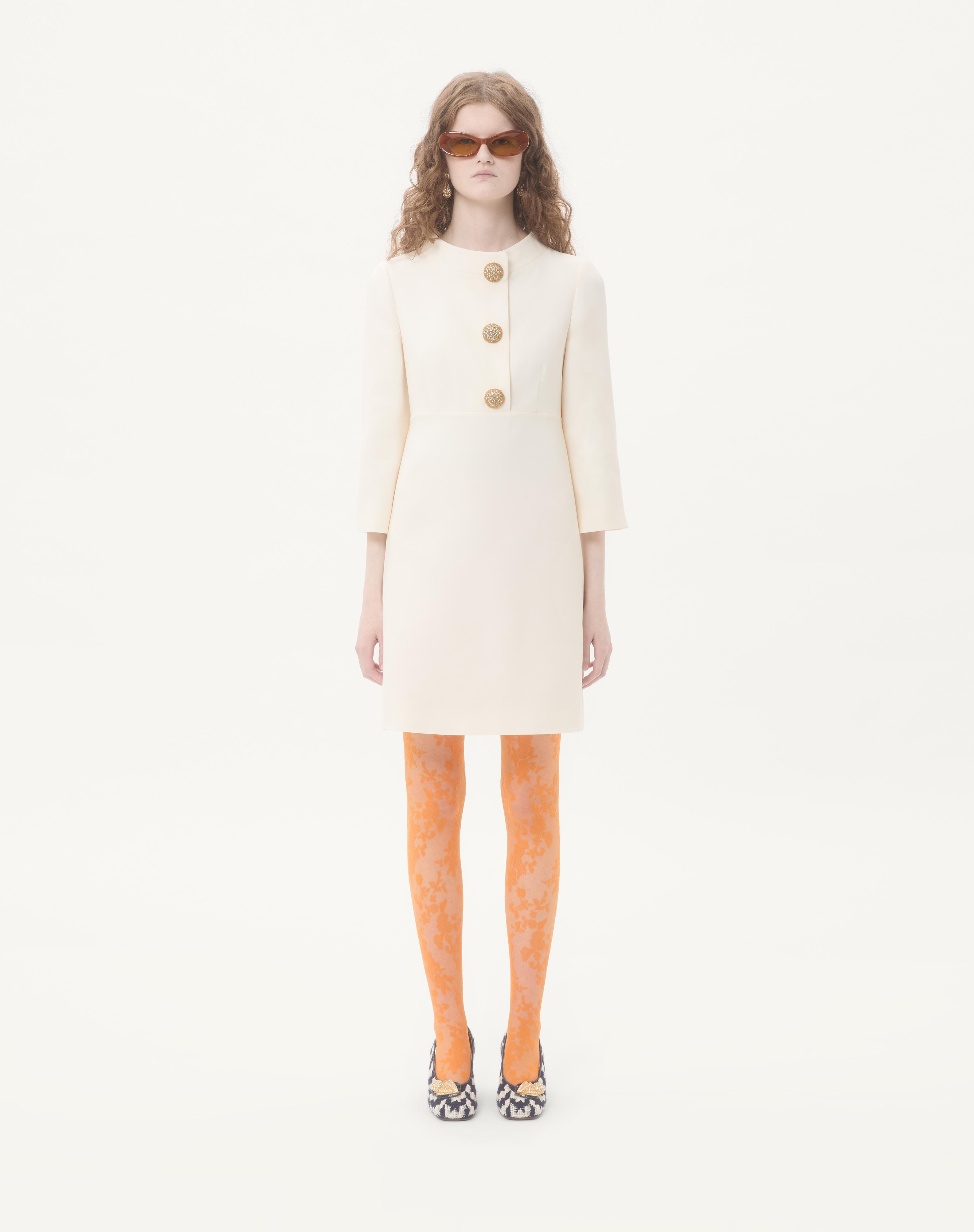 CREPE COUTURE SHORT DRESS - 4