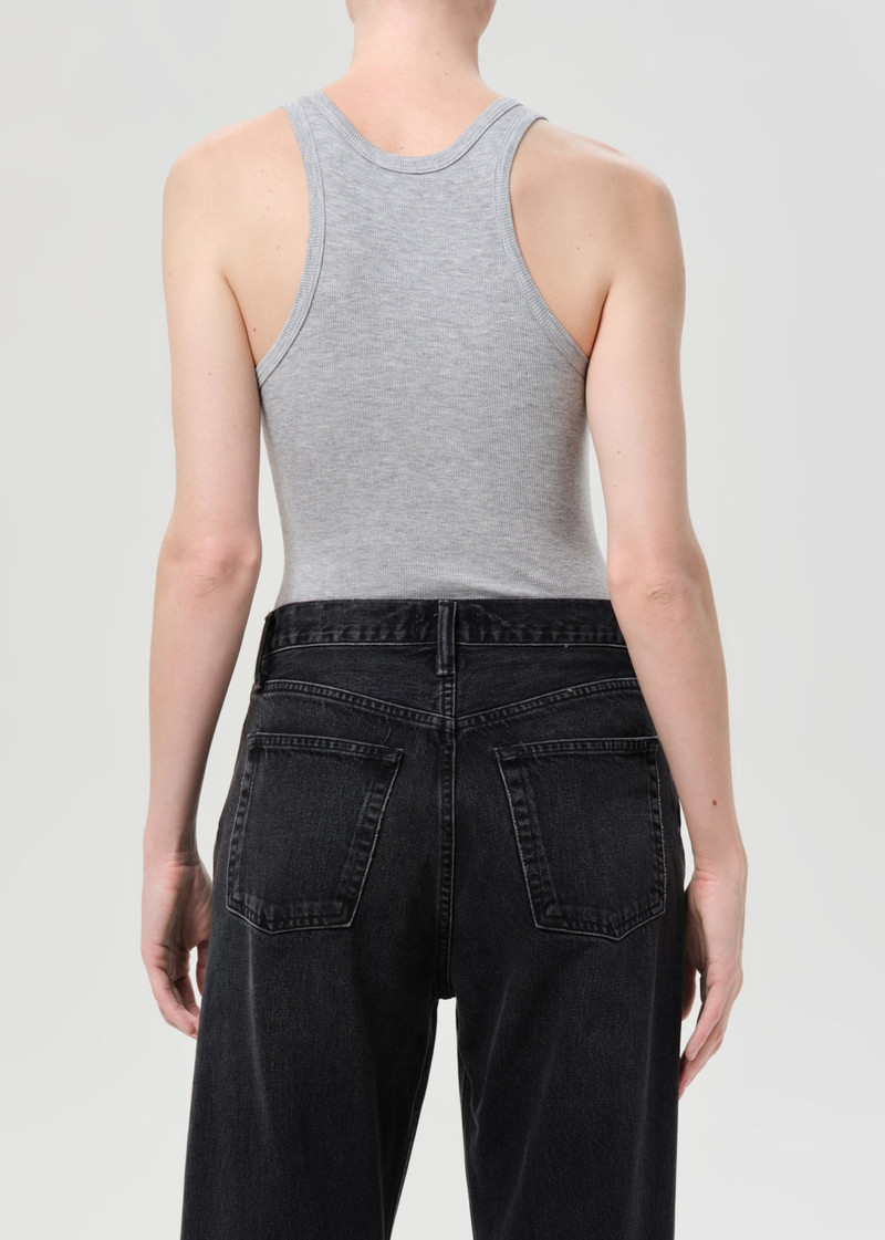 MARIA BODYSUIT IN GREY HEATHER 3