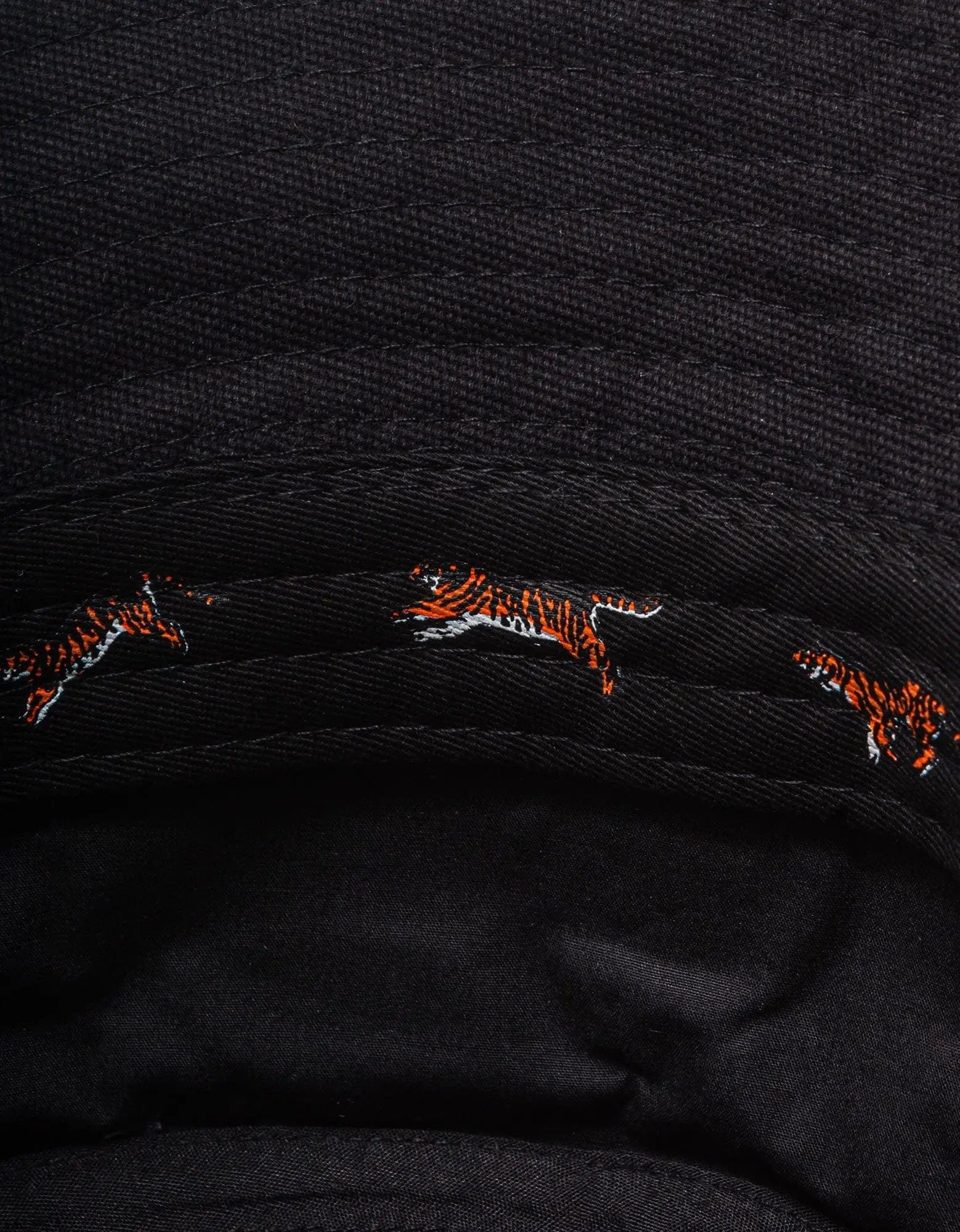 Kenzo Black 'Boke Flower' Crest Bucket Hat - 6