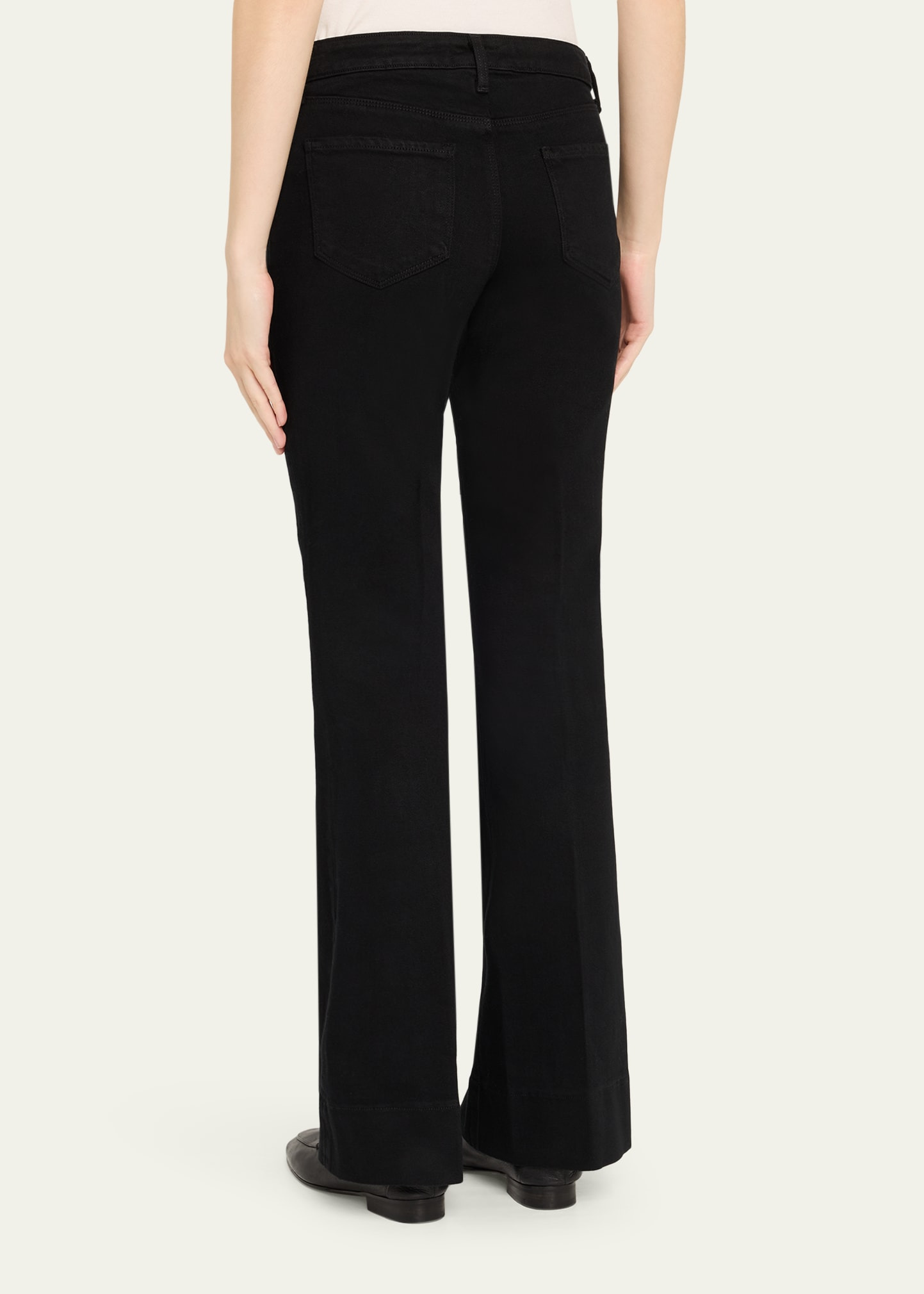 Lenora Seamed Flare Jeans - 3