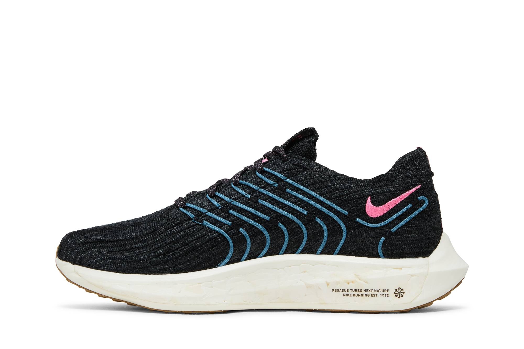 Wmns Pegasus Turbo Next Nature 'Black Noise Aqua' - 3