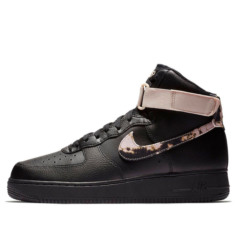 Nike Air Force 1 High 'Acid Wash Print Black' AR1954-002 - 1