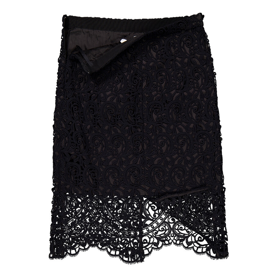 Burberry Floral Lace Detailed Skirt - 7
