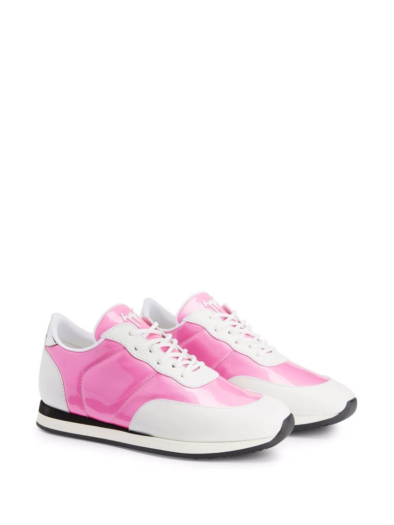 Giuseppe Zanotti Jimi two-tone sneakers outlook