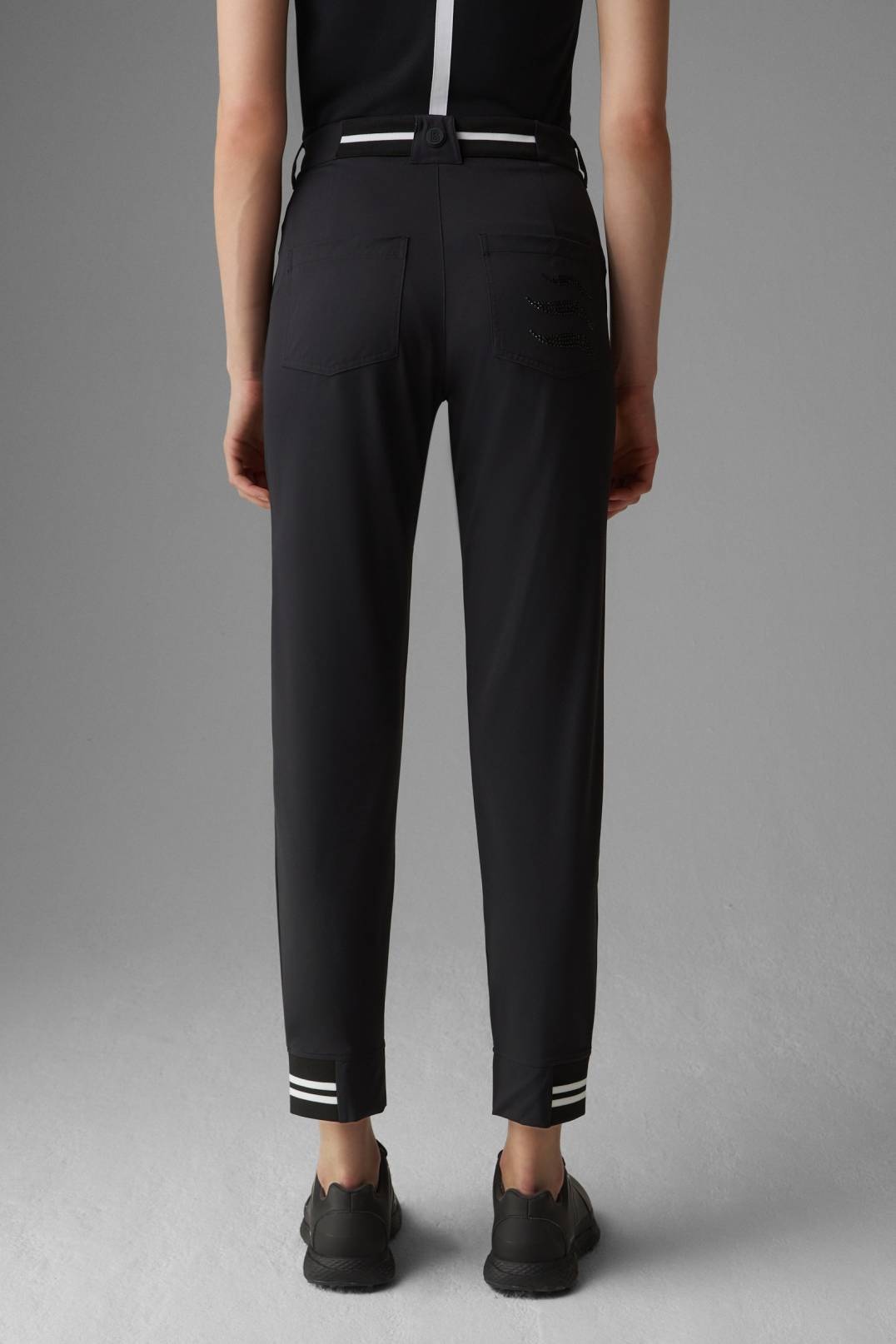 SUKIE FUNCTIONAL CHINOS IN BLACK - 3