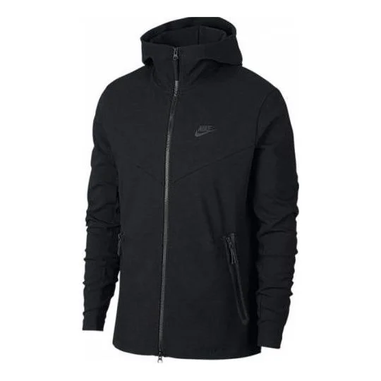 Nike Teck pack zipped hooded jacker 'Black' AA3785-010 - 1