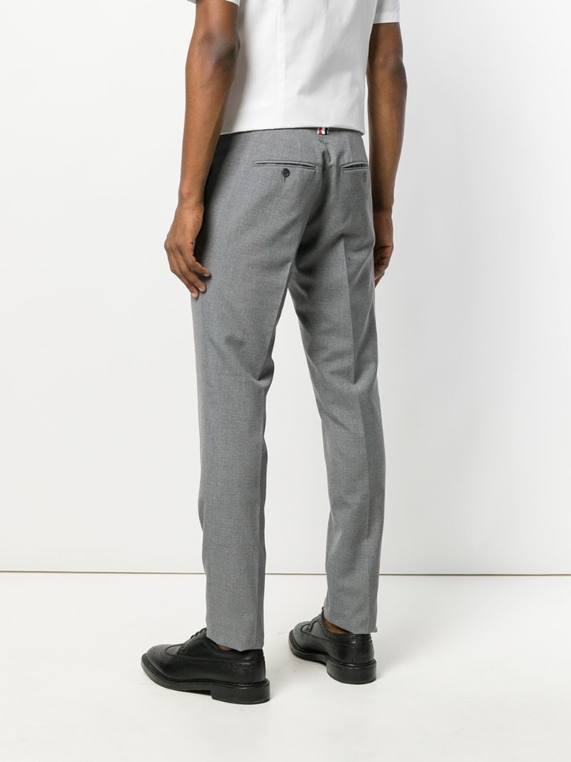 low-rise skinny trousers - 4