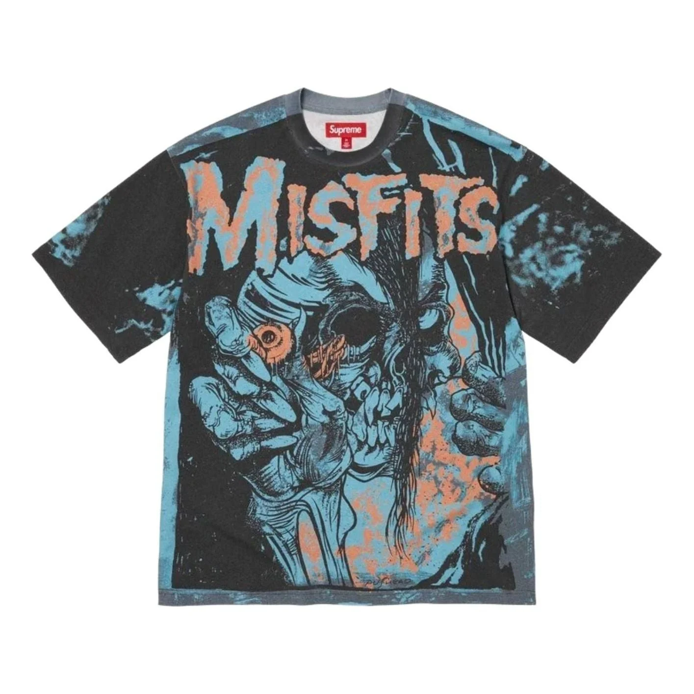 Supreme x The Misfits SS26 S/S T-Shirt 'Blue' SUP-SS26-151-BLU - 1