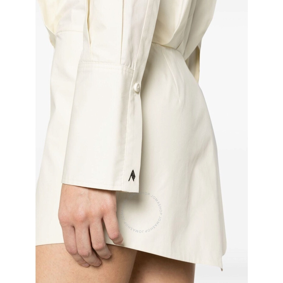 The Attico Silvye Cotton Mini Shirt Dress - 4