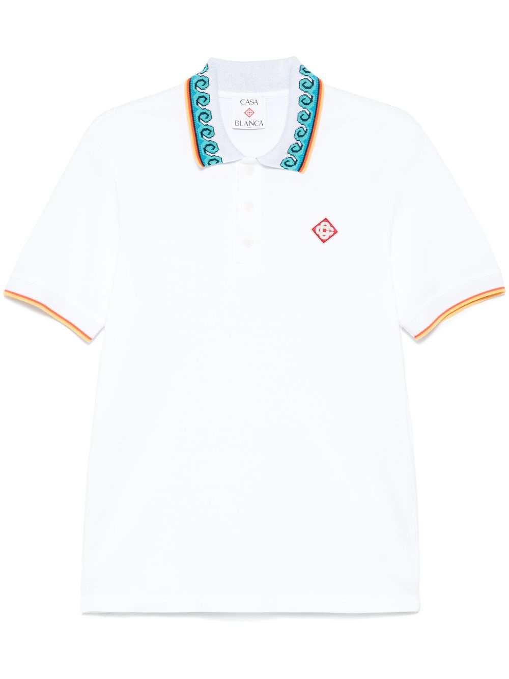 piqué polo shirt - 1