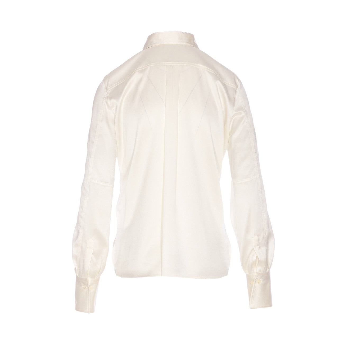 Brunello Cucinelli Women Shirt Satin Stretch With Monile - 2
