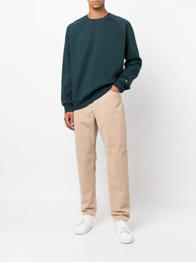 Carhartt corduroy straight-leg trousers outlook