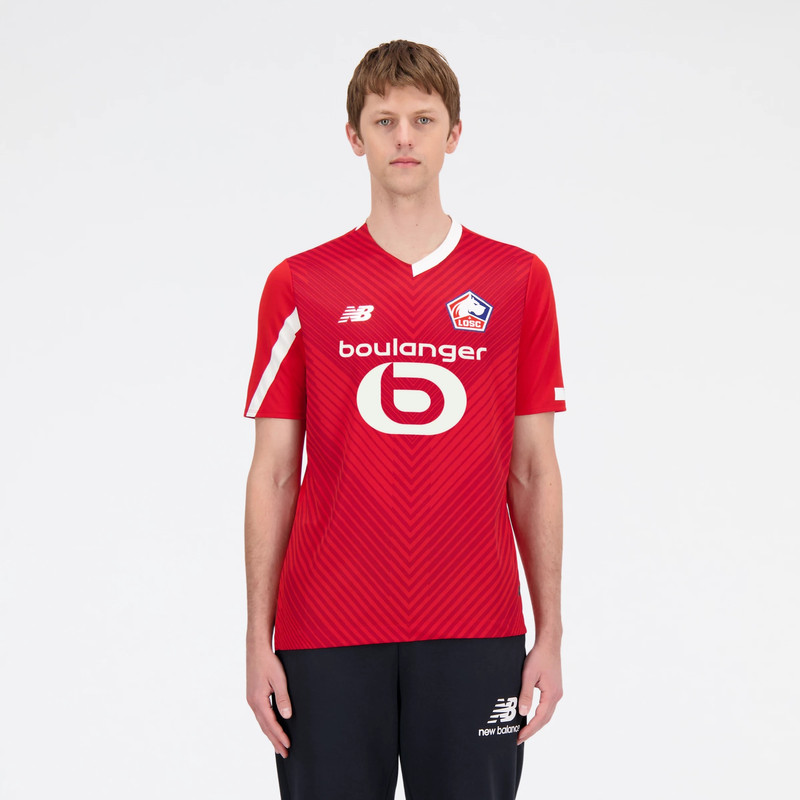New Balance Lille LOSC Home Short Sleeve Jersey outlook