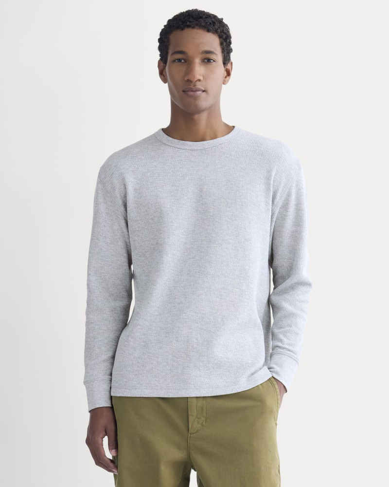 EVERLANE THERMAL CREW IN COZY WAFFLE outlook