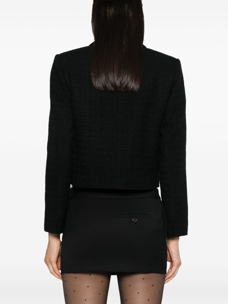 Victoria bouclé cropped blazer 4