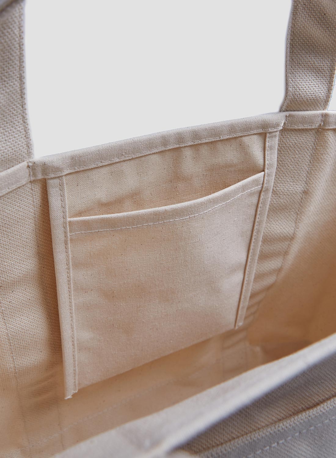 Wild Bricks Heavy Canvas Coal Bag Ivory - 4
