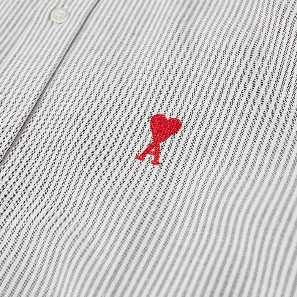 AMI Small A Stripe Heart Shirt - 2