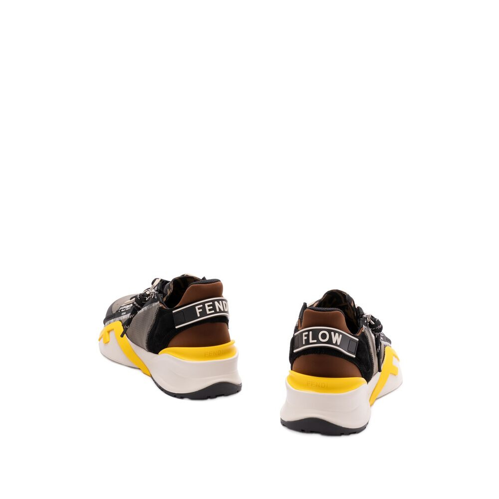 Fendi Brown Trainers - Low-Tops Men - 4