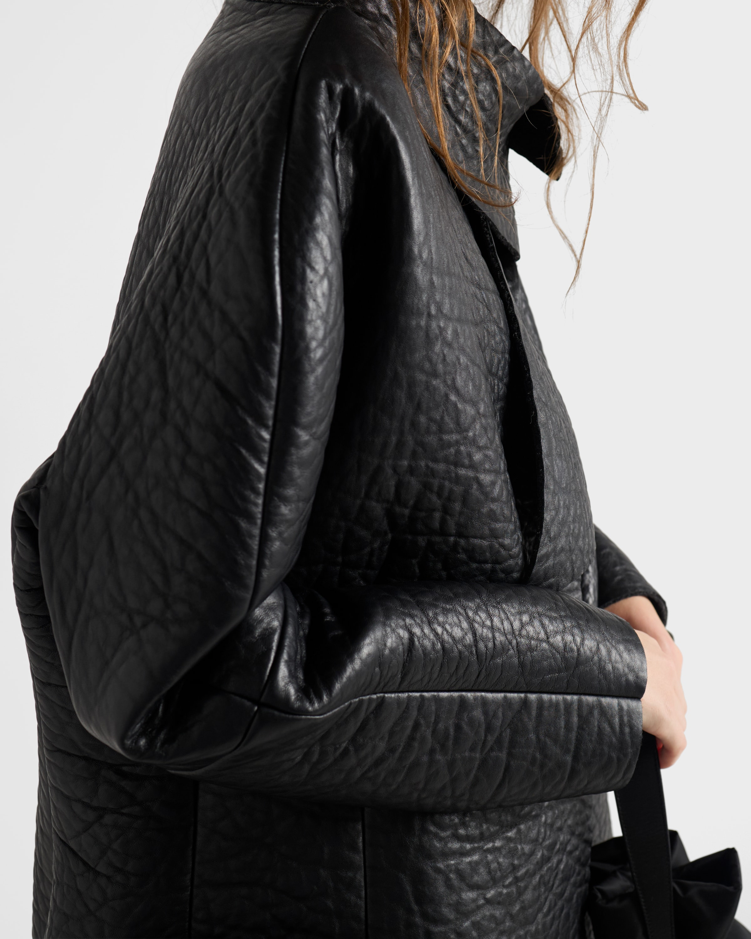 Bonded nappa leather jacket - 3