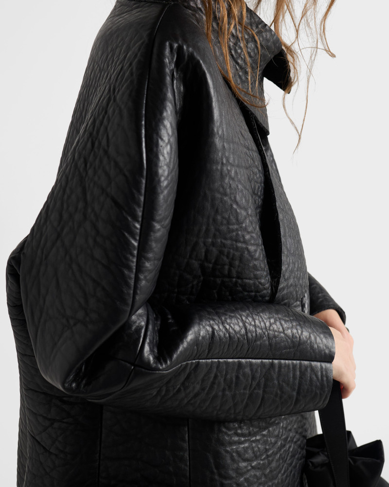 Bonded nappa leather jacket 3