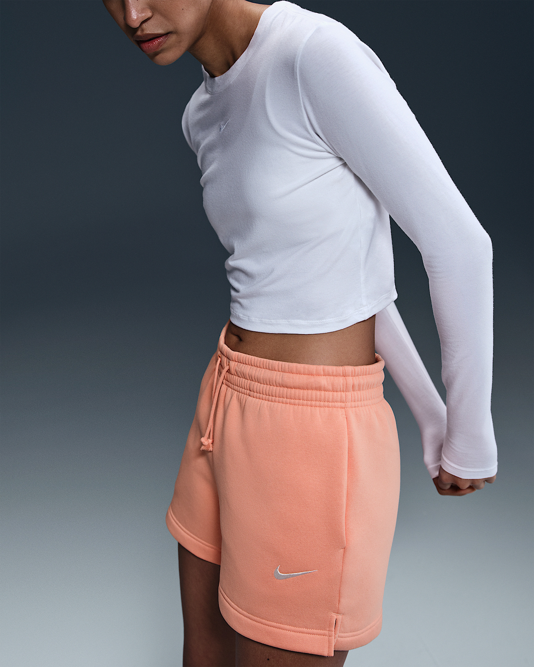 Nike Sportswear Phoenix Fleece Women's Mid-Rise 4" Shorts - 5