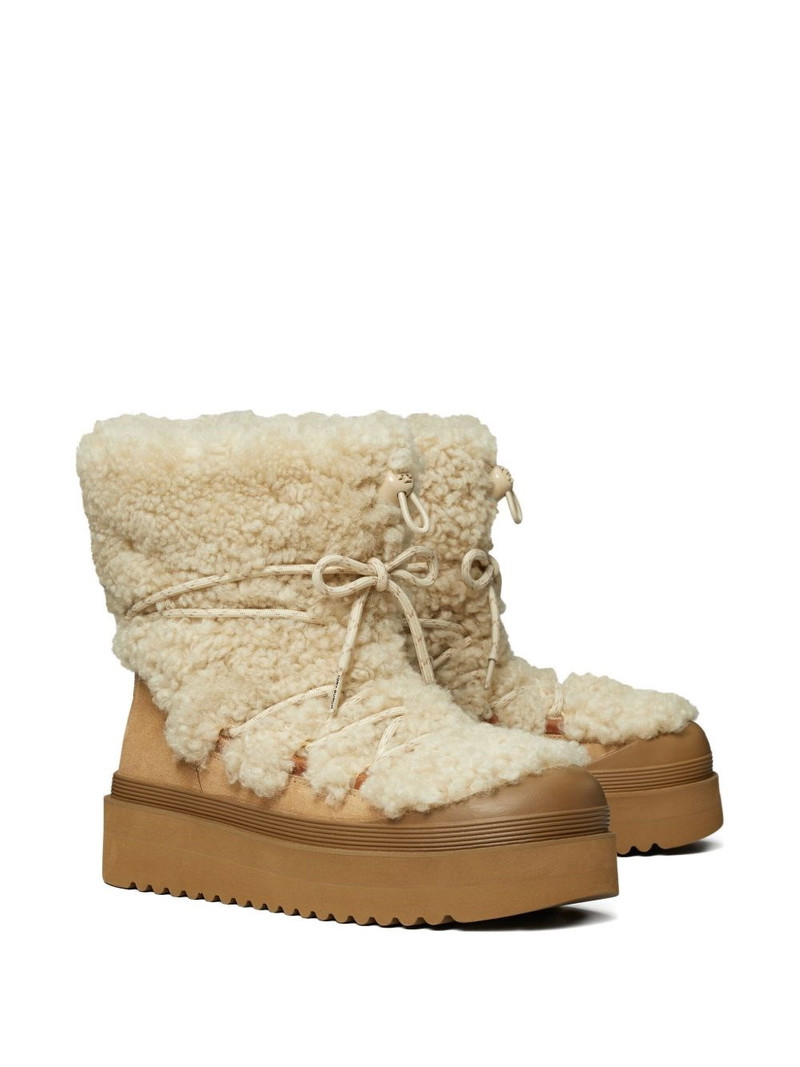 TORY BURCH Mellow shearling boots outlook