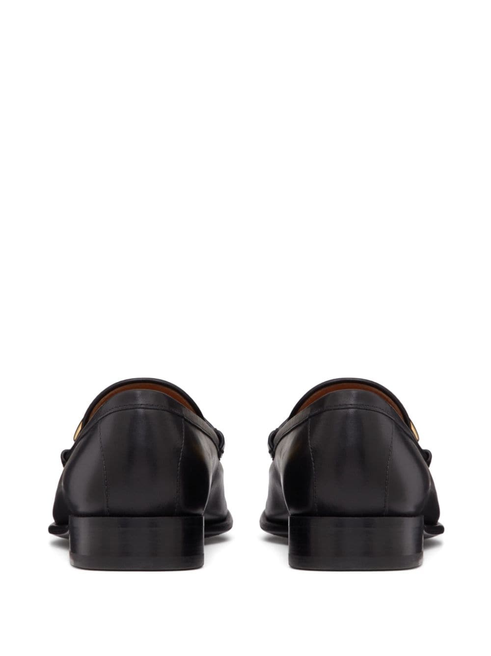 VLogo Moon leather loafers - 3