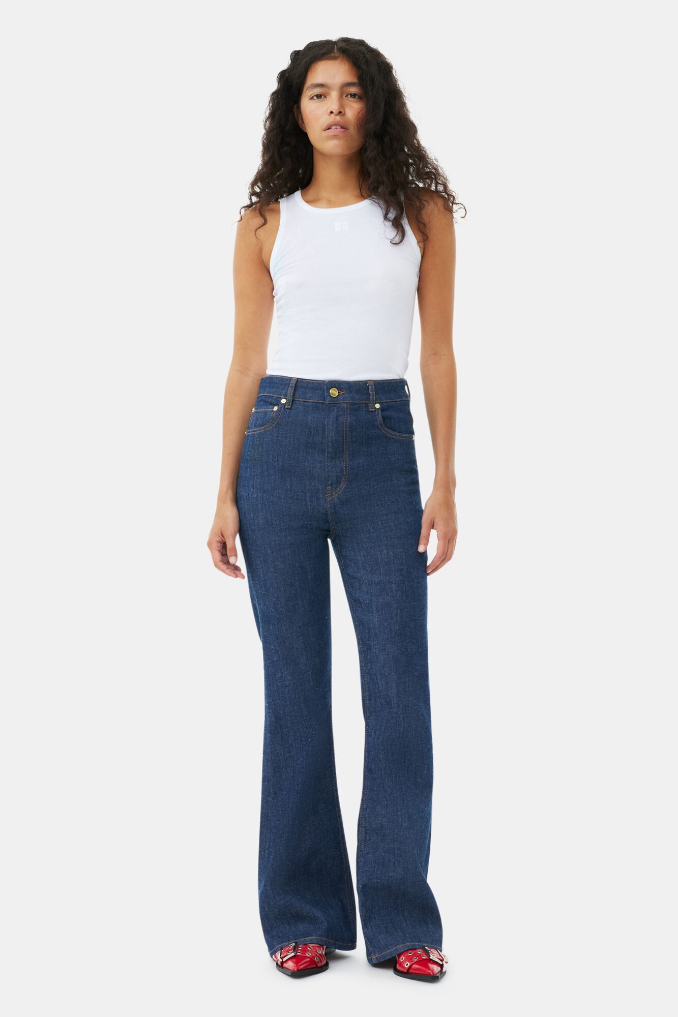 RINSE STRETCH IRY JEANS - 2