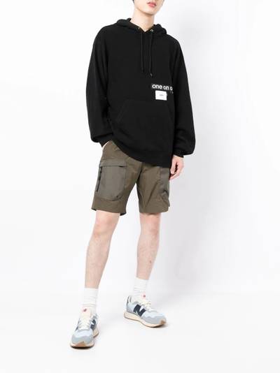 WTAPS logo-print pullover hoodie outlook