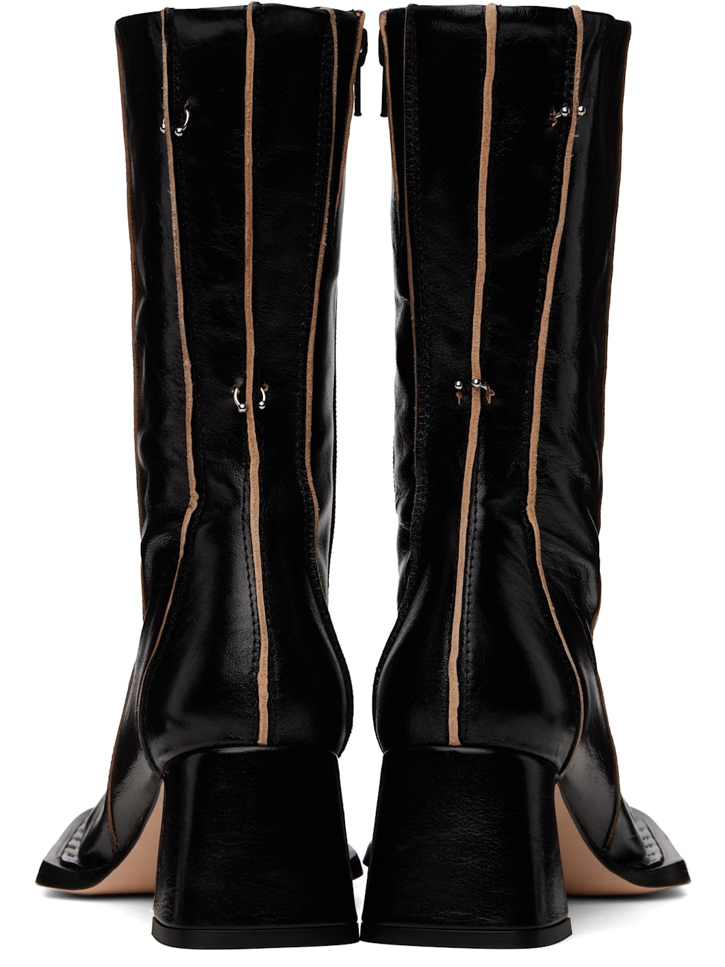 Black Greer Ankle Boots - 2