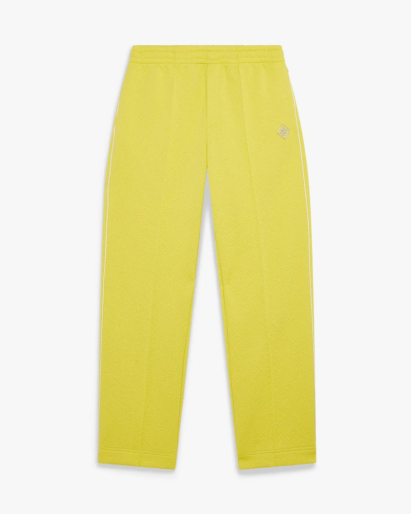 Lime Jacquard Track Pants | Casablanca Paris 1