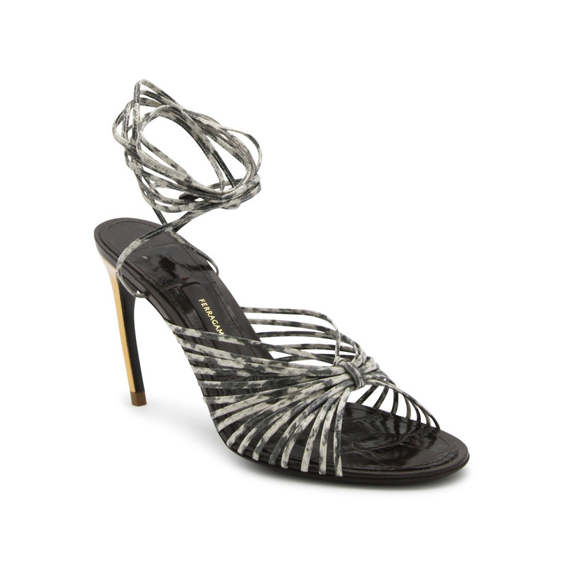 FERRAGAMO BROWN LEATHER PUMPS outlook