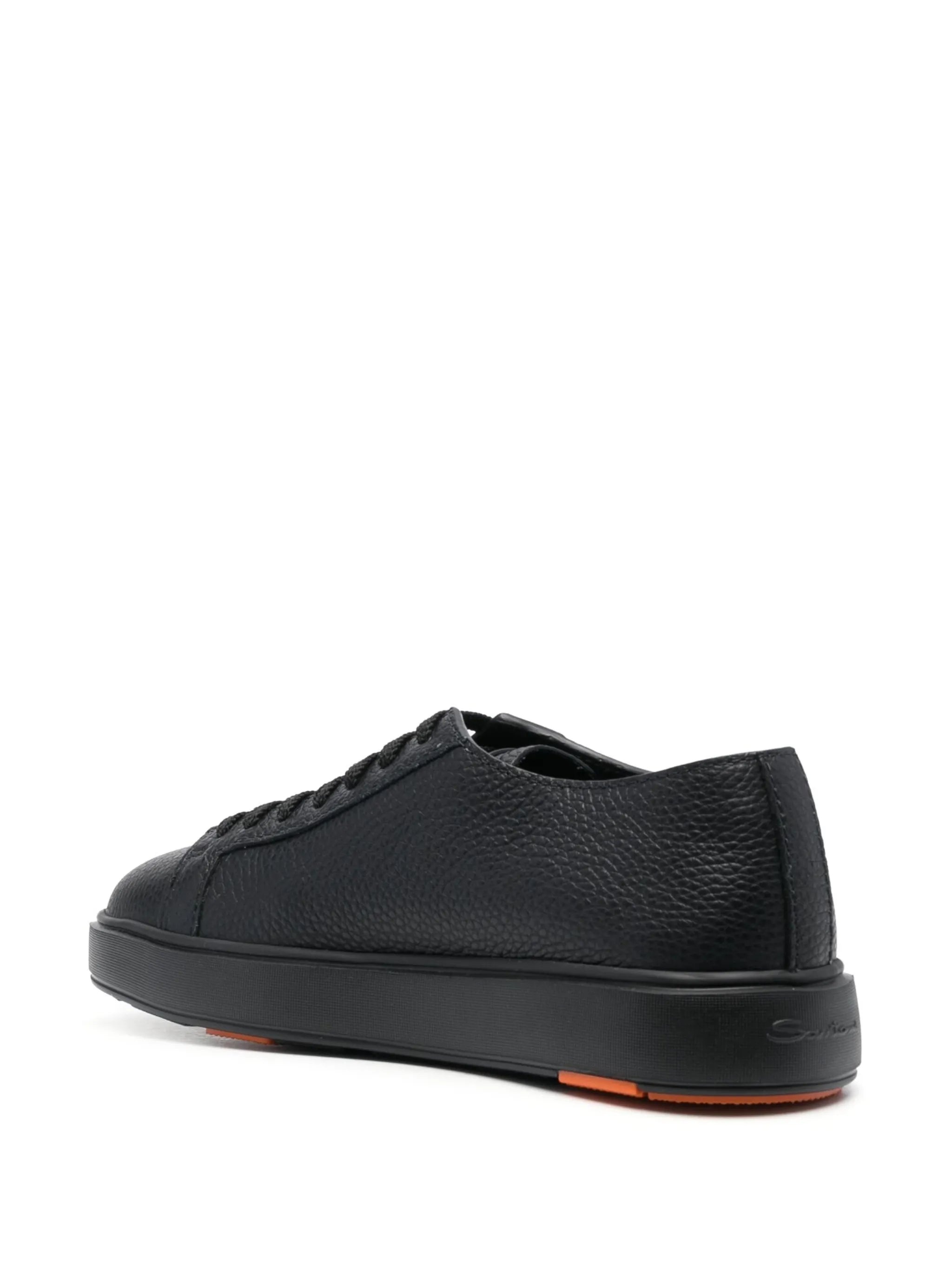 Santoni Leather Low-top Sneakers - 3