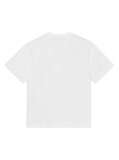 GANNI graphic-print organic-cotton blend T-shirt outlook