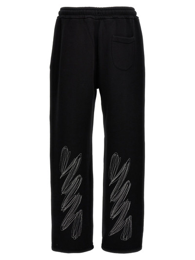 Off-White Scribble Diags Pants Black outlook