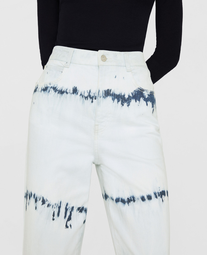Tie-Dye Denim Pants 4