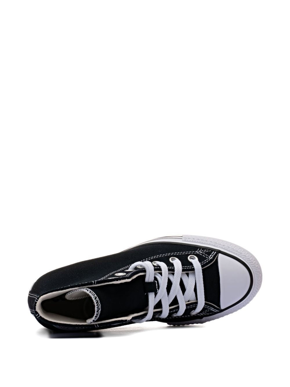 Chuck Taylor All Star Wedge Platform Hi "Black White" sneakers - 4