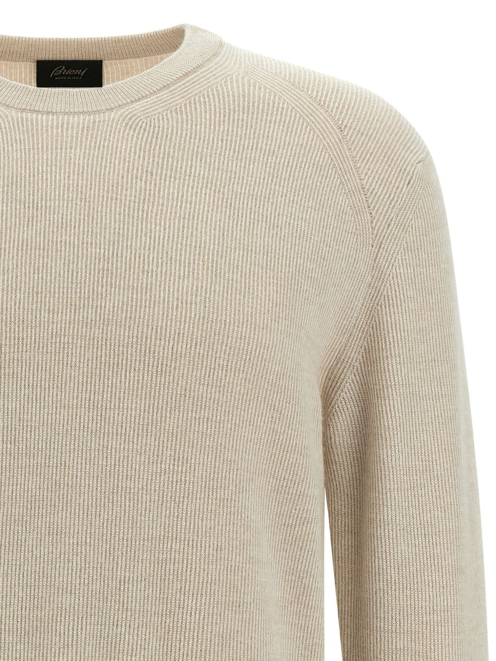 ribbed crew-neck sweater - 4