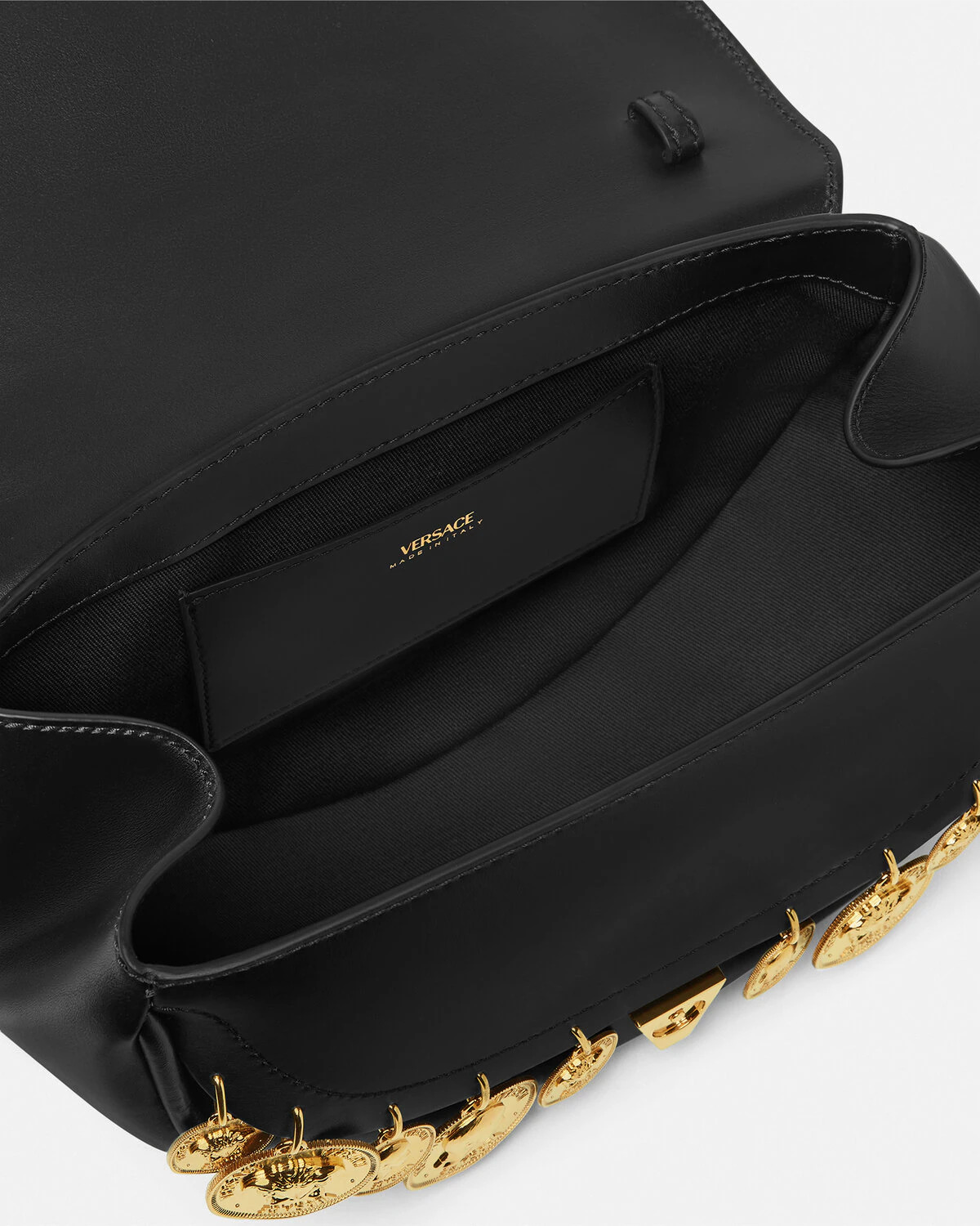 Studded Coin Virtus Shoulder Bag - 6
