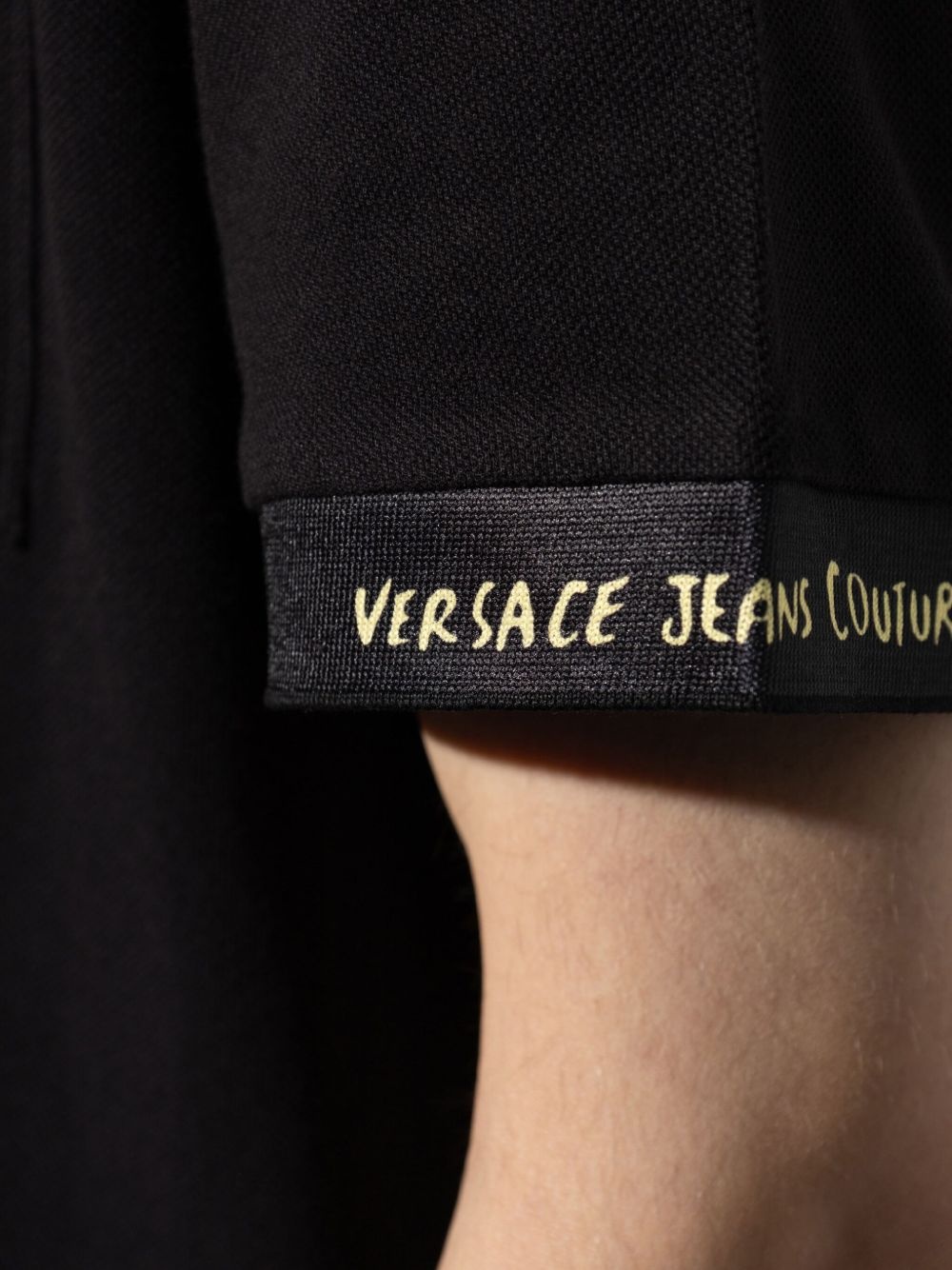 Barocco-detail polo shirt - 5