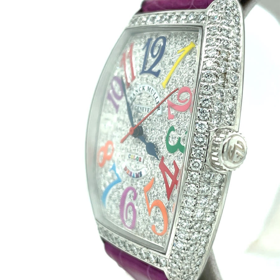 Pre-owned Franck Muller Color Dreams Automatic Diamond Men's Watch 6850 SC D CD - 4