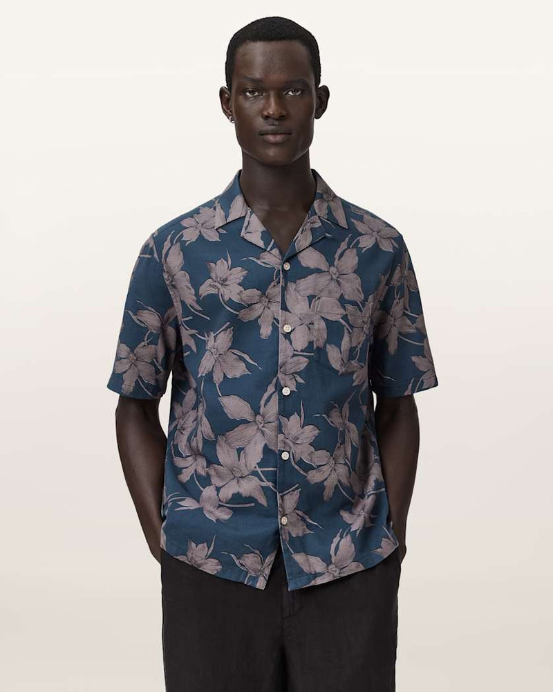 ALLSAINTS PARTERRE RELAXED FIT SHORT SLEEVE SHIRT outlook