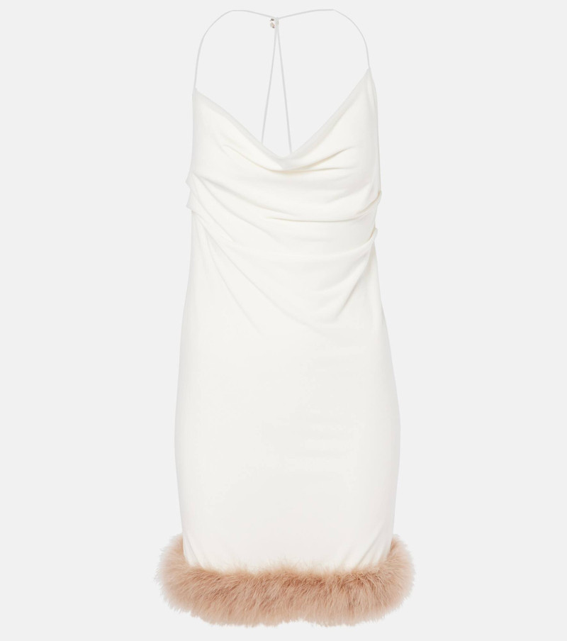 Boa mini dress - 1