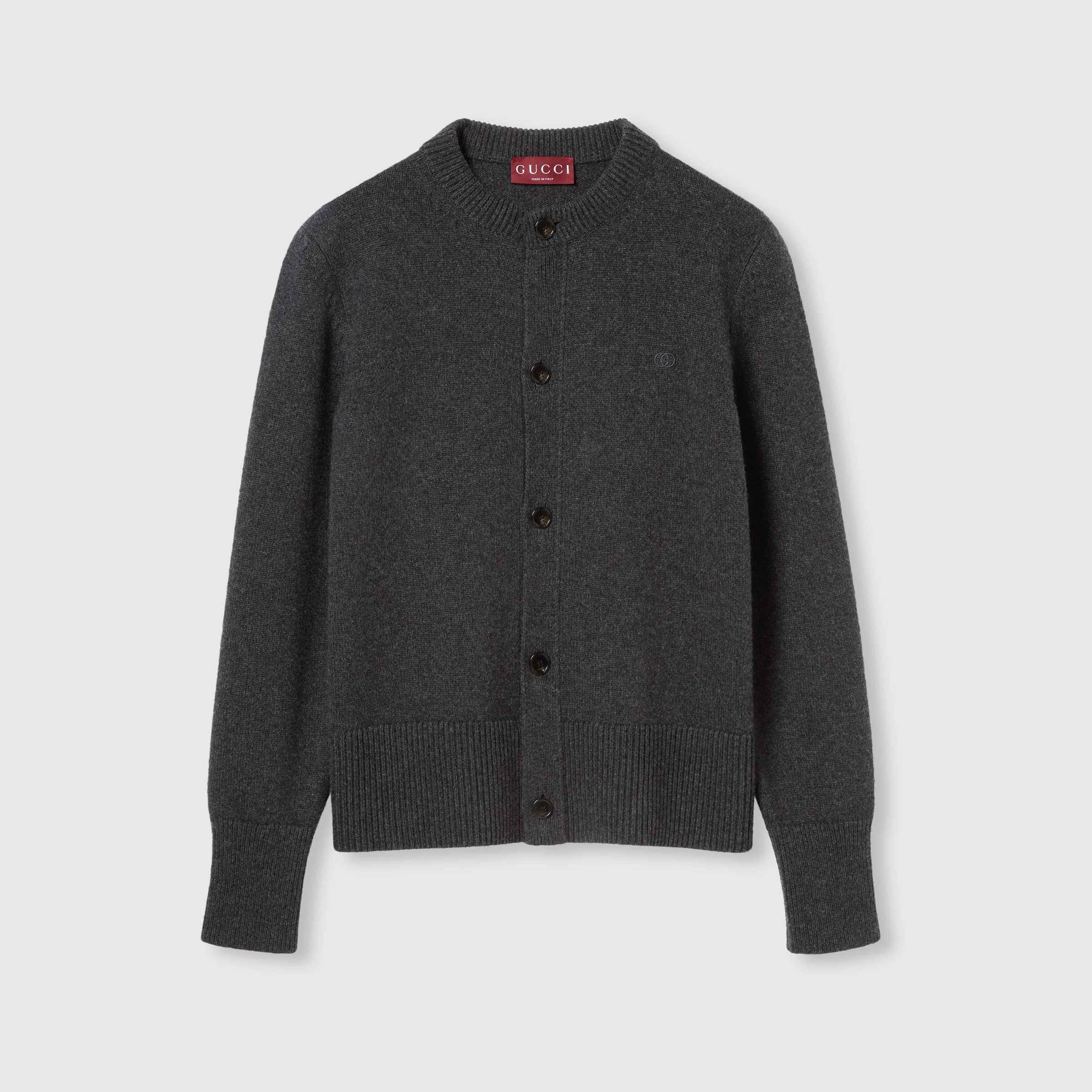 Cashmere knit cardigan - 1