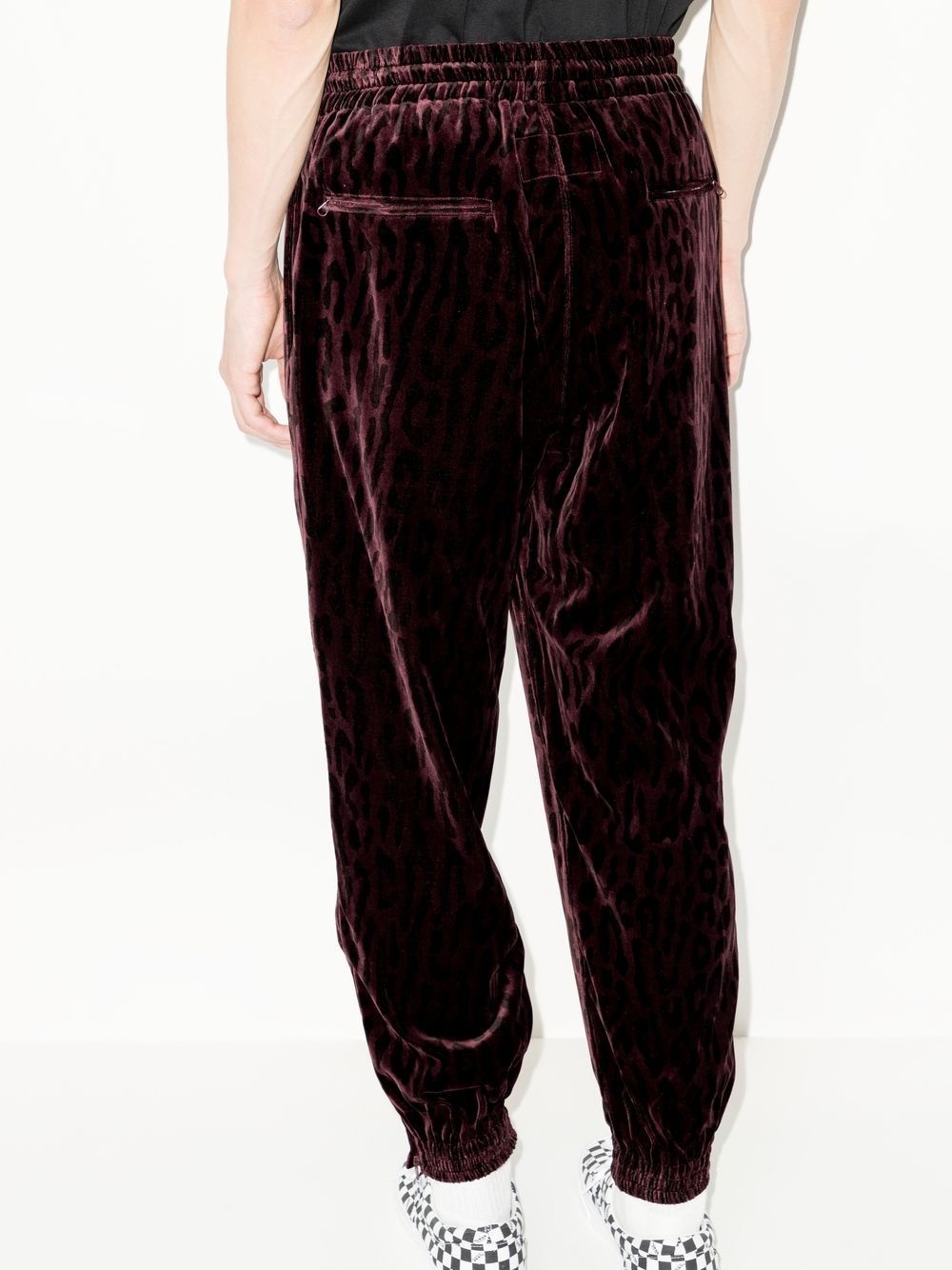 logo-embroidered track pants - 3